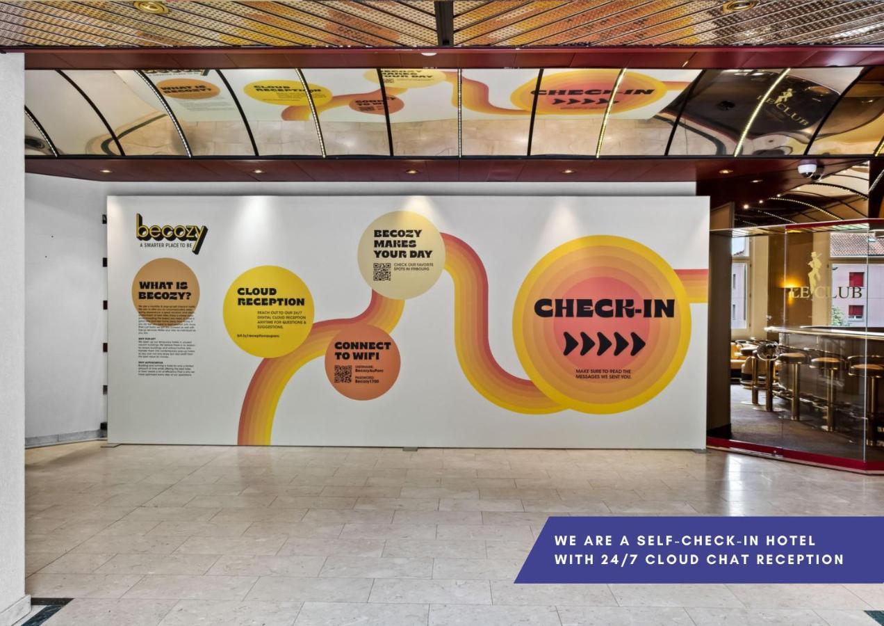 Becozy Au Parc Retro Edition Self-Check-In Rooms & Studios Friburgo Esterno foto
